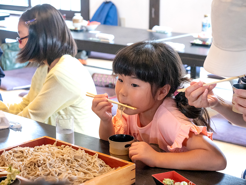 おそばを味わおう!