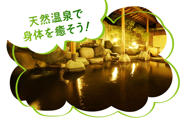 ホテルグリーンプラザ上越の天然温泉の写真